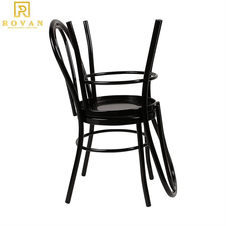 black iron vienna chair