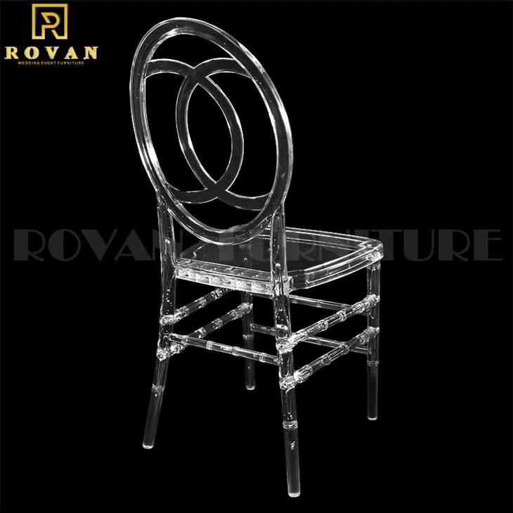 clear acrylic wedding chair