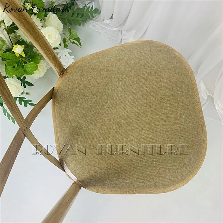iron cross back chair