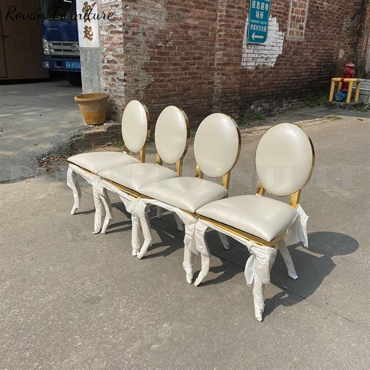 Gold Cross Leg Kids Party Chair
