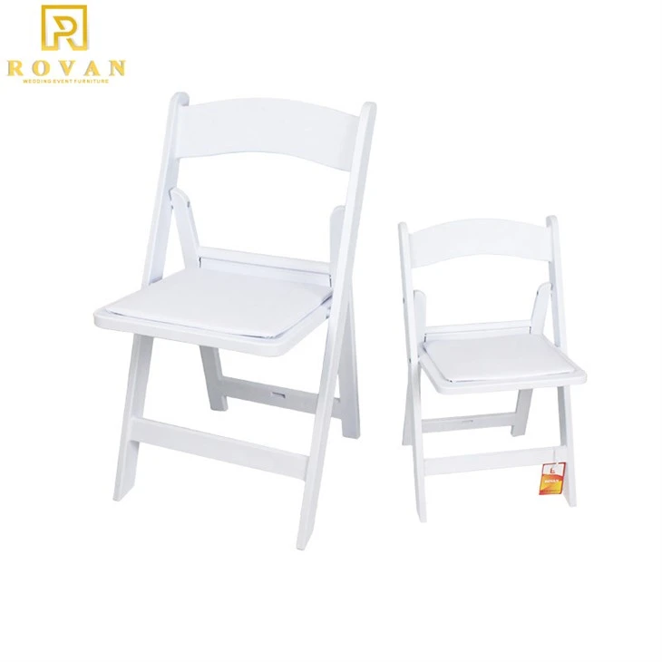 Kid White Resin Pp Plastic Folding Foldable Chair