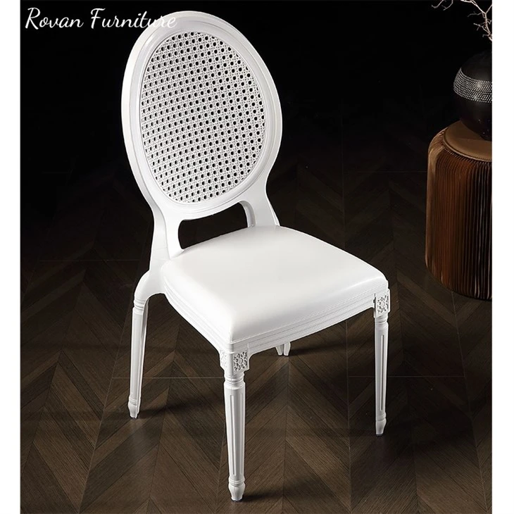Mesh Back Plastic Princess Chair