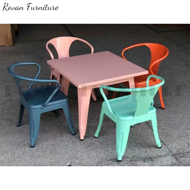 Metal Steel Iron Tolix Kid Table