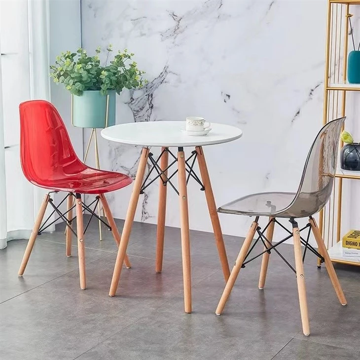 plastic molded dining chairs