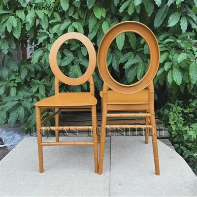 Good Price PP Resin O Back Chair On Sale