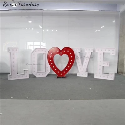 New Arrival LOVE Led Letter Backdrops