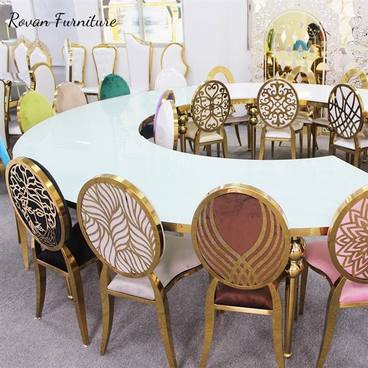 Replaceable Pattern Wedding Chair