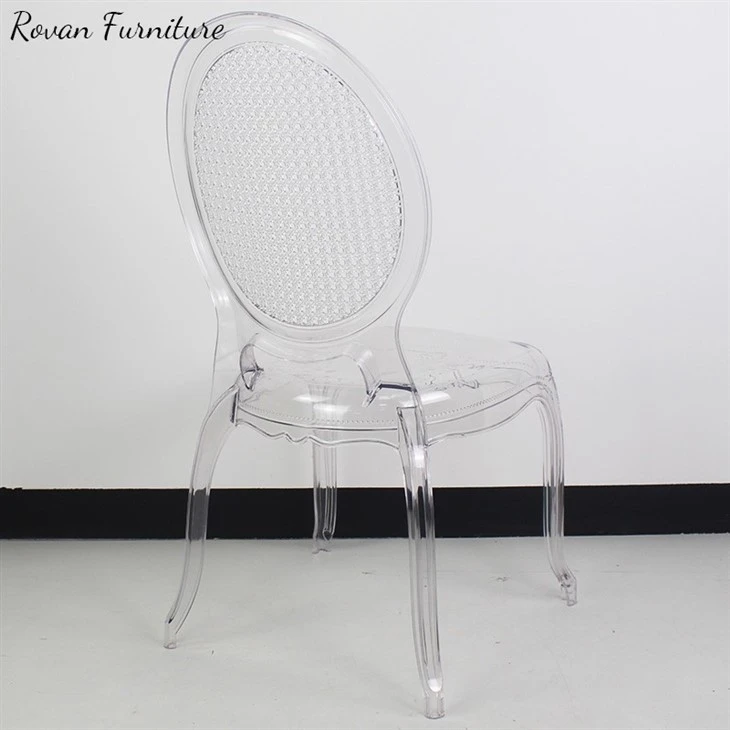 net back clear chair