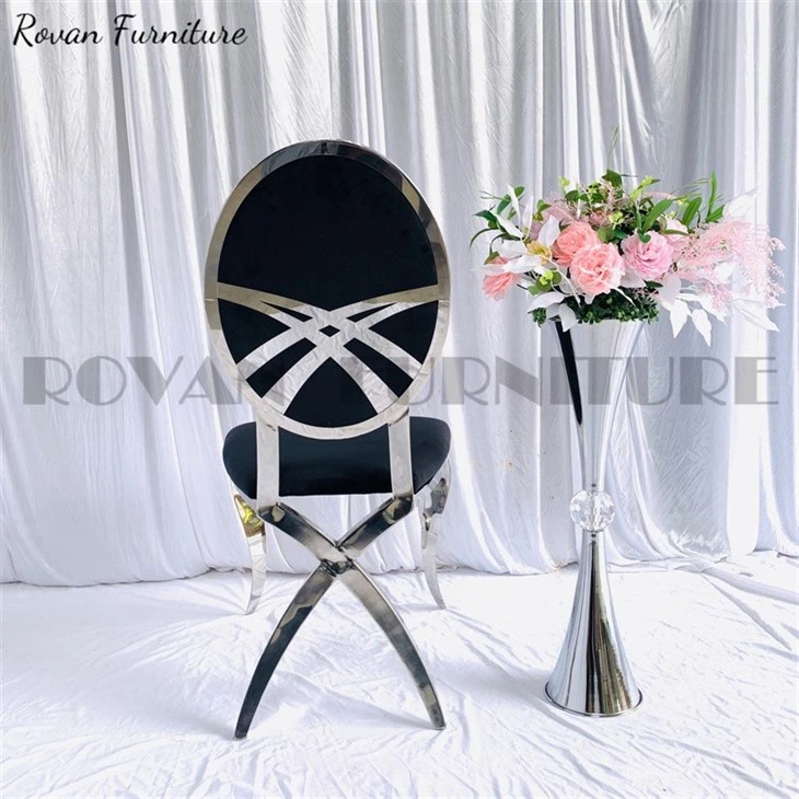 cross feet dining chair