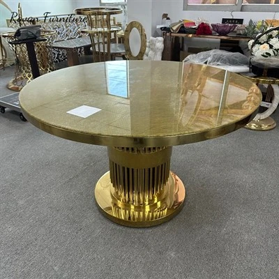 Stainless Steel Round Wedding Table