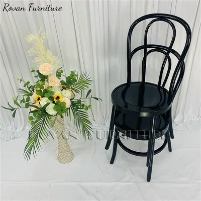 Wedding Wooden Vienna Walnut Dining Chair