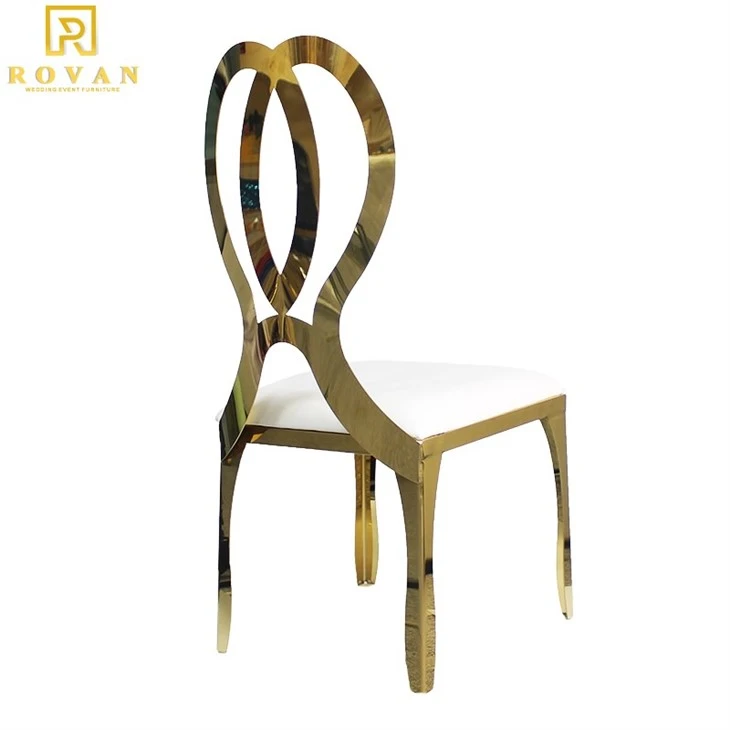 stainless steel butterfly chair wedding chair