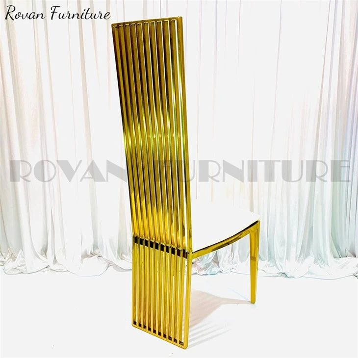 high back wedding chair