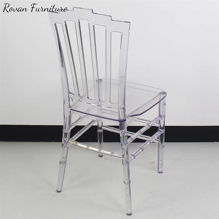 clear wedding chair