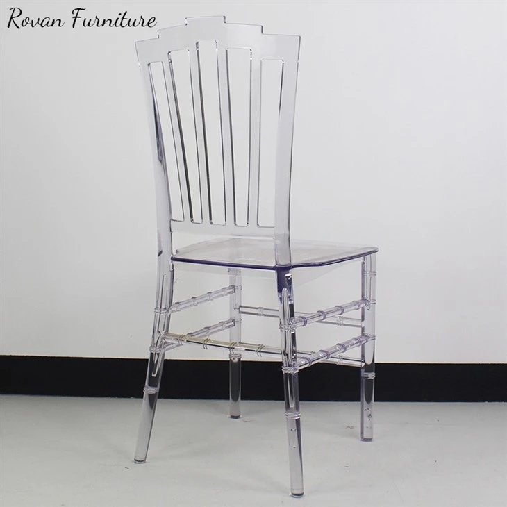 clear vertical strips chair