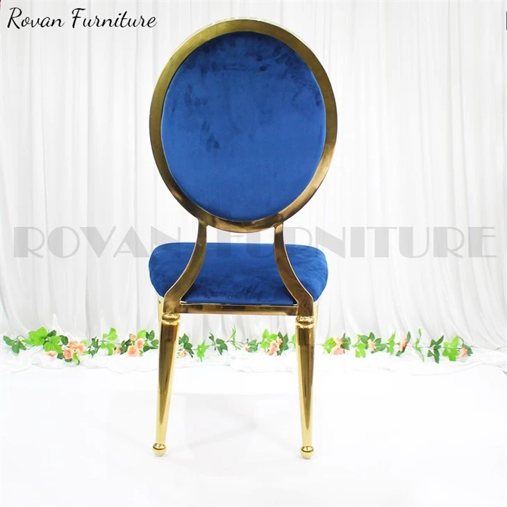 upholstered round back metal chairs
