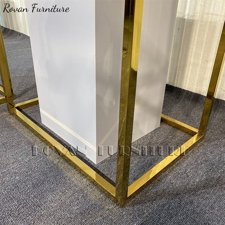 Wedding Gold Stainless Steel Backdrop Set