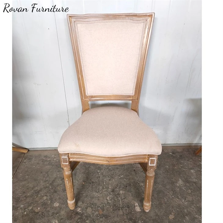 louis square back dining chair