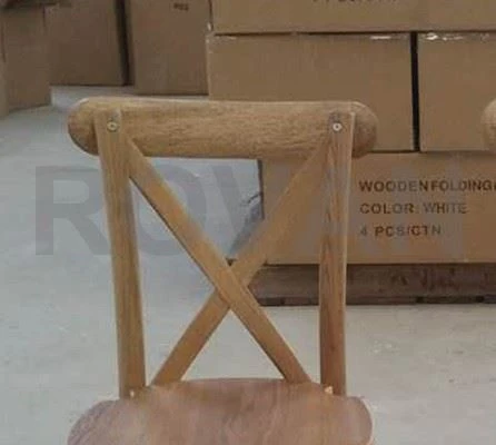 Wooden Kids Cross Back Chair